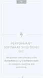 Mobile Screenshot of performantsoftware.com
